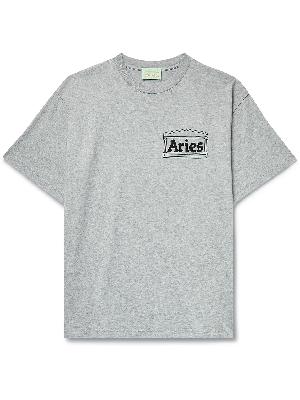 Aries - Logo-Print Cotton-Jersey T-Shirt