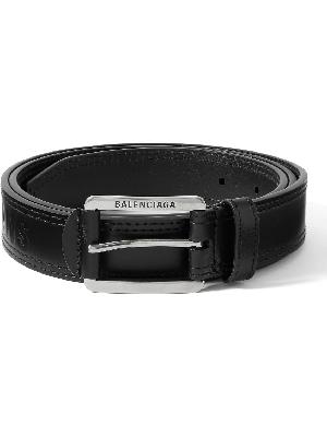 Balenciaga - 3cm Leather Belt