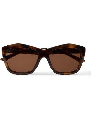 Balenciaga - Square-Frame Tortoiseshell Acetate Sunglasses