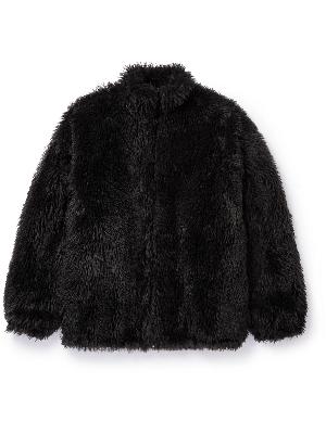 Balenciaga - Oversized Faux Fur Bomber Jacket