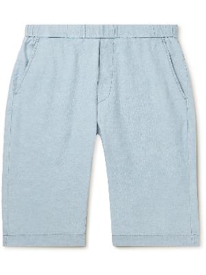 Barena - Straight-Leg Linen-Piqué Bermuda Shorts