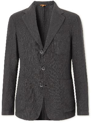 Barena - Torceo Pié Striped Linen Suit Jacket