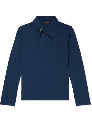 Barena - Burchiello Shawl-Collar Cotton-Jersey T-Shirt