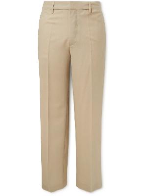 Barena - Delfo Straight-Leg Wool-Blend Flannel Trousers
