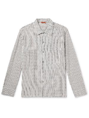 Barena - Striped Cotton-Seersucker Shirt