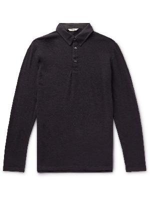 Barena - Dezial Wool-Gauze Polo Shirt
