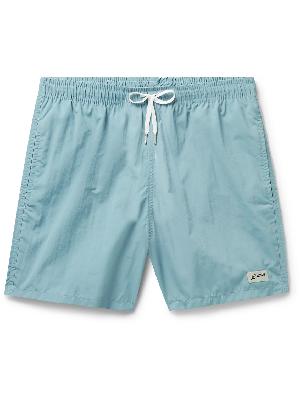 Bather - Straight-Leg Mid-Length Recycled Swim Shorts