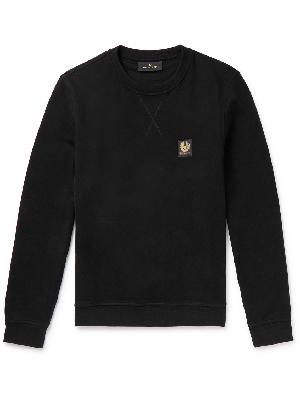 Belstaff - Logo-Appliquéd Garment-Dyed Cotton-Jersey Sweatshirt