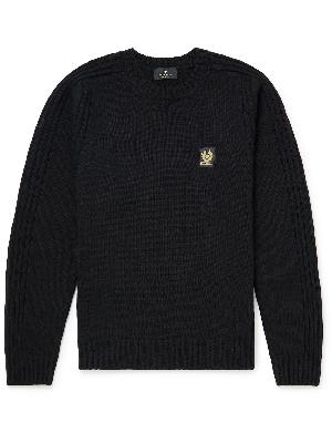 Belstaff - Logo-Appliquéd Wool Sweater
