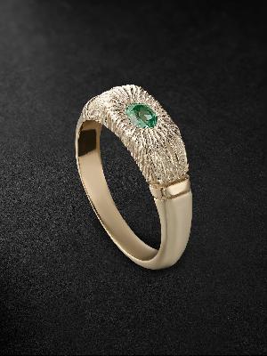 Bleue Burnham - 9-Karat Gold Sapphire Ring