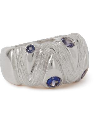 Bleue Burnham - Plants Share Everything Sterling Silver Sapphire Ring
