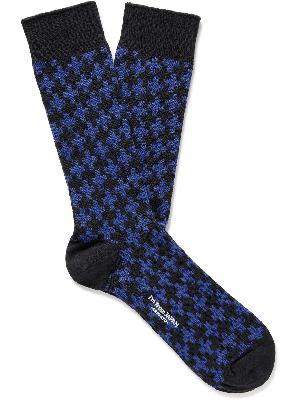 Blue Blue Japan - Cotton-Blend Jacquard Socks