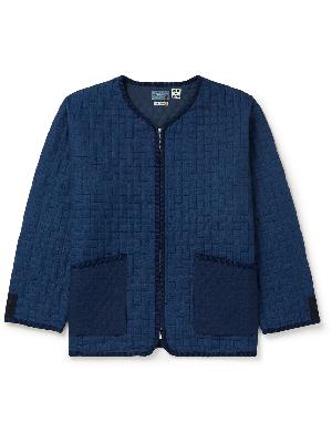 Blue Blue Japan - Indigo-Dyed Quilted Padded Cotton Jacket