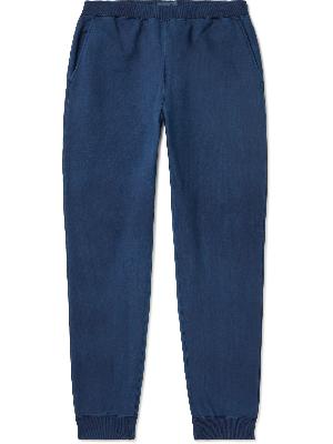 Blue Blue Japan - Indigo-Dyed Cotton-Jersey Sweatpants