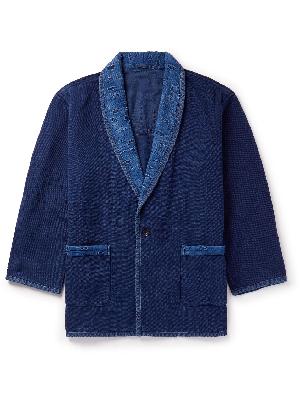 Blue Blue Japan - Reversible Patchwork Cotton and Linen-Blend Jacket