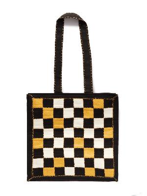 BODE - Portable Chess Set Merino Wool-Felt Tote Bag