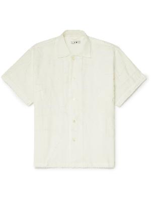 BODE - Ric Rac-Trimmed Cotton and Silk-Blend Shirt