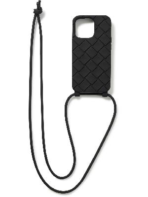Bottega Veneta - Intrecciato Rubber iPhone 13 Pro Case with Lanyard