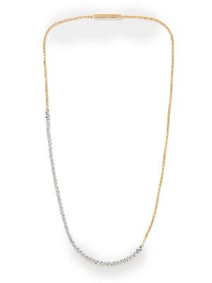 Bottega Veneta - Gold Vermeil and Sterling Silver Necklace