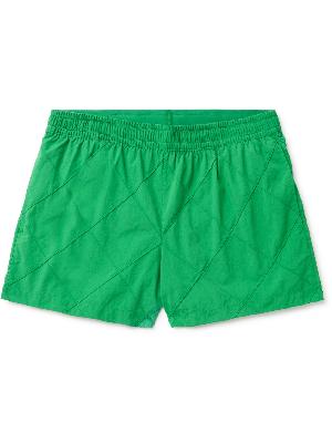 Bottega Veneta - Short-Length Pintucked Swim Shorts