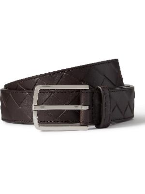 Bottega Veneta - 3cm Intrecciato Leather Belt