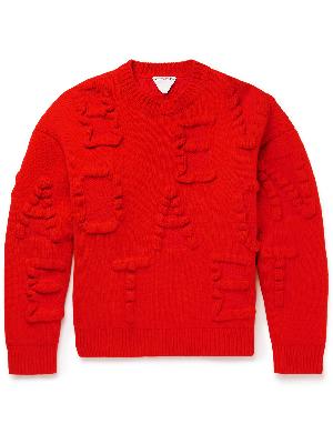 Bottega Veneta - Logo-Intarsia Wool-Blend Sweater