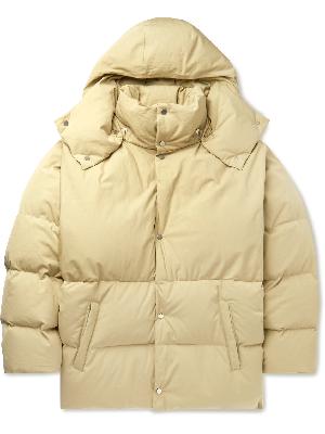 Bottega Veneta - Convertible Quilted Cotton-Poplin Hooded Down Jacket