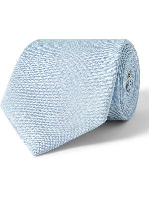 Brioni - 8cm Silk and Linen-Blend Tie
