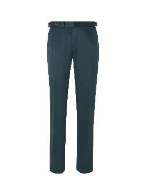 Brioni - Slim-Fit Silk-Twill Suit Trousers