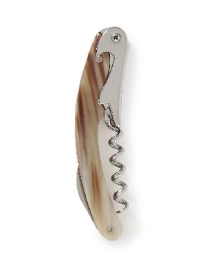 Brunello Cucinelli - Stainless Steel and Horn Corkscrew