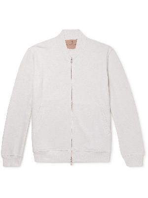 Brunello Cucinelli - Cotton-Jersey Zip-Up Sweatshirt