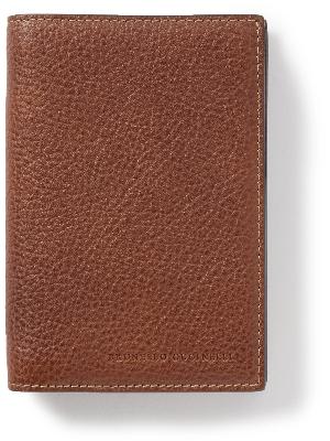 Brunello Cucinelli - Full-Grain Leather Billfold Wallet