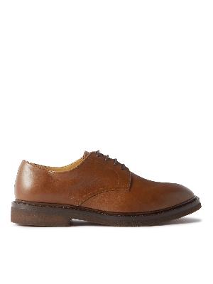 Brunello Cucinelli - Leather Derby Shoes