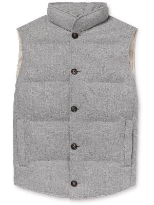 Brunello Cucinelli - Quilted Wool Down Gilet