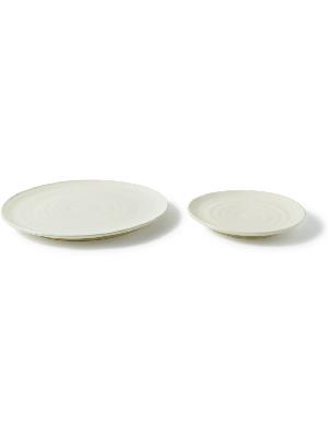 Brunello Cucinelli - Set of Two Glazed Ceramic Plates