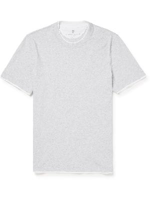 Brunello Cucinelli - Layered Cotton-Jersey T-Shirt