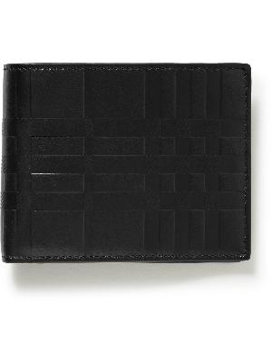 Burberry - Embossed Leather Bifold Wallet