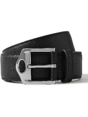 Burberry - 3.5cm Pebble-Grain Leather Belt