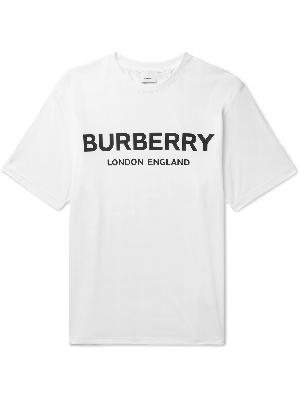 Burberry - Logo-Print Cotton-Jersey T-Shirt