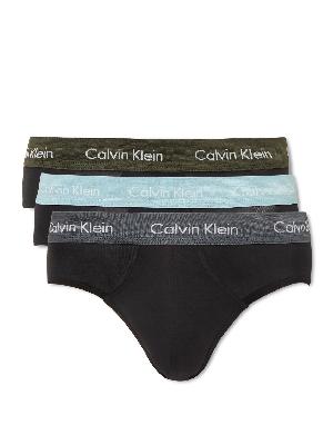 Calvin Klein Underwear - Three-Pack Stretch-Cotton Briefs