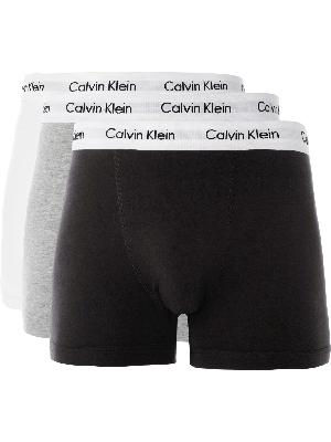 Calvin Klein Underwear - Three-Pack Stretch-Cotton Trunks