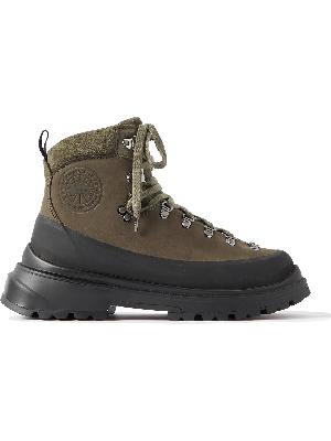 Canada Goose - Journey Rubber and Nubuck-Trimmed Suede Hiking Boots