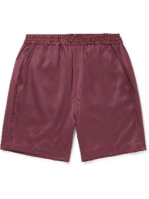 CDLP - Home Satin-Trimmed Lyocell Pyjama Shorts