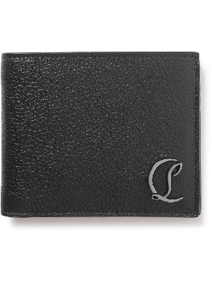 Christian Louboutin - Logo-Appliquéd Full-Grain Leather Billfold Wallet