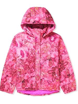 Collina Strada - Valley Quilted Padded Printed Shell Hooded Jacket