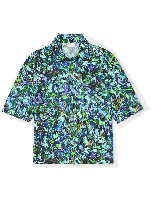Collina Strada - Floral-Print Silk Shirt