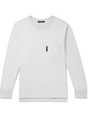 Comme des Garçons HOMME - Logo-Appliquéd Cotton-Jersey Sweatshirt