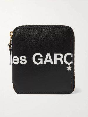 Comme des Garçons - Logo-Print Leather Zip-Around Wallet