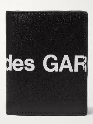 Comme des Garçons - Logo-Print Leather Billfold Wallet