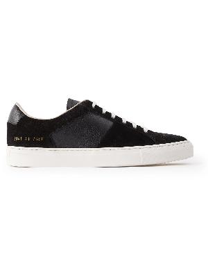 Common Projects - Winter Achilles Suede and Full-Grain Leather Sneakers